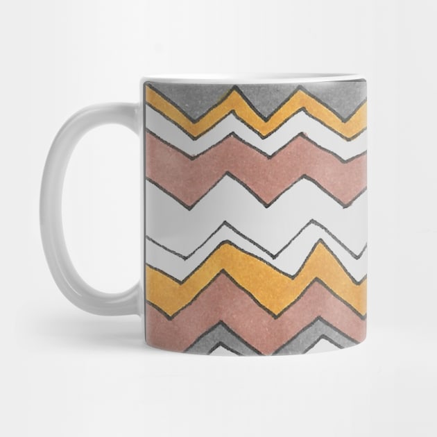 Imperfect Chevron Pattern by TooCoolUnicorn